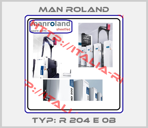MAN Roland-Typ: R 204 E 0B