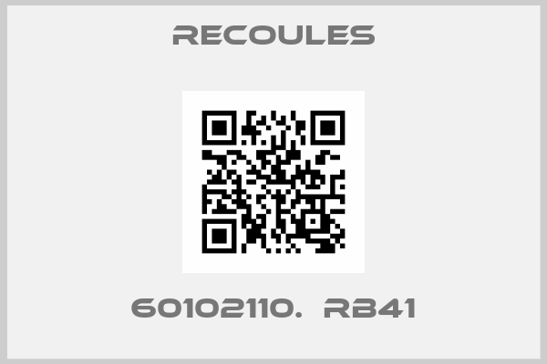 Recoules-60102110.  RB41