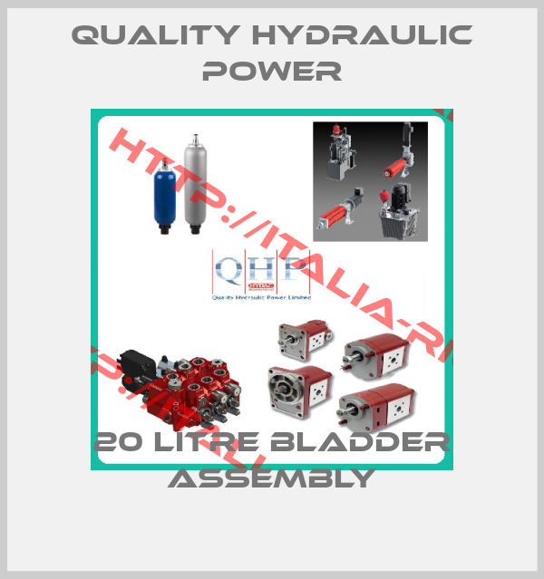QUALITY HYDRAULIC POWER-20 Litre Bladder Assembly