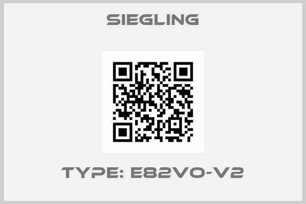 Siegling-Type: E82VO-V2