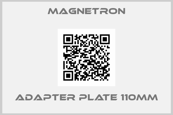 MAGNETRON-Adapter Plate 110mm