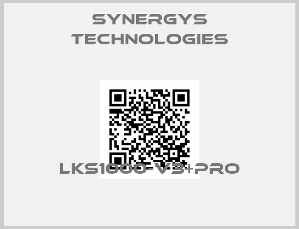Synergys Technologies-LKS1000-V3+PRO
