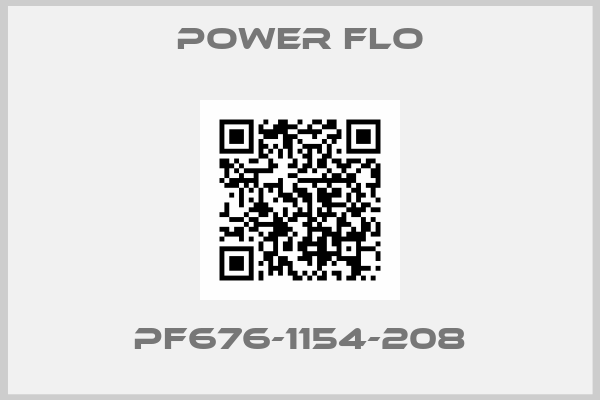 POWER FLO-PF676-1154-208