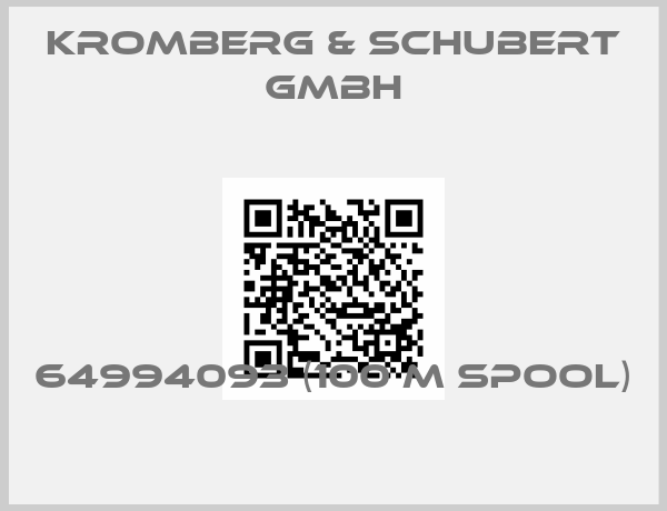 Kromberg & Schubert GmbH-64994093 (100 m spool)