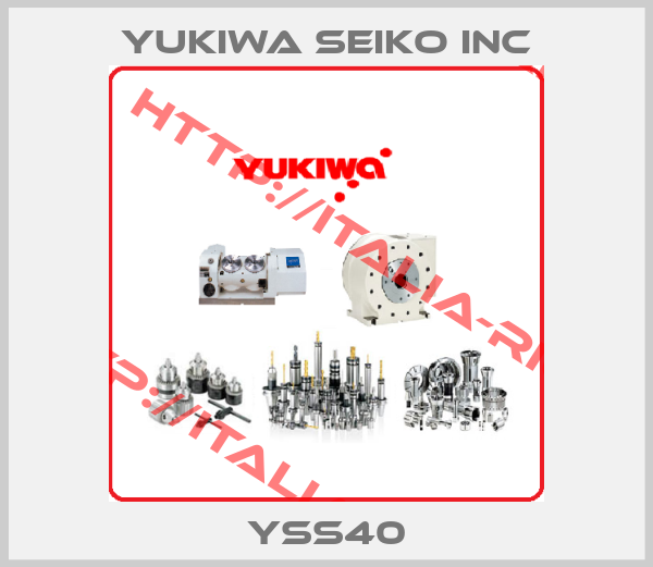 YUKIWA SEIKO INC-YSS40