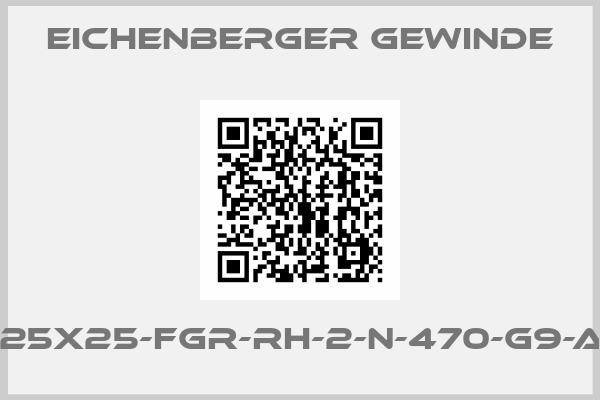 Eichenberger Gewinde-KGT-25x25-FGR-RH-2-N-470-G9-A-O-G