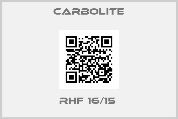 Carbolite-RHF 16/15 