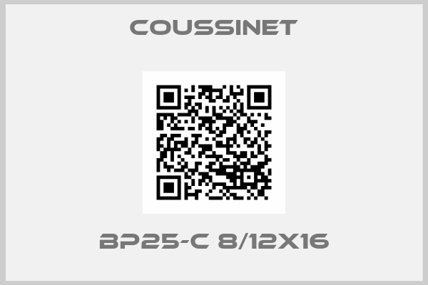 COUSSINET-BP25-C 8/12X16