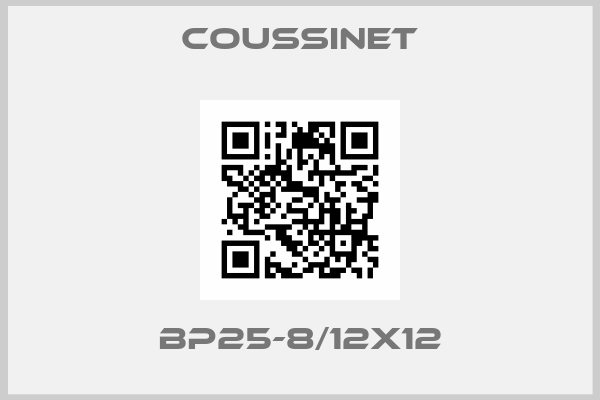 COUSSINET-BP25-8/12X12