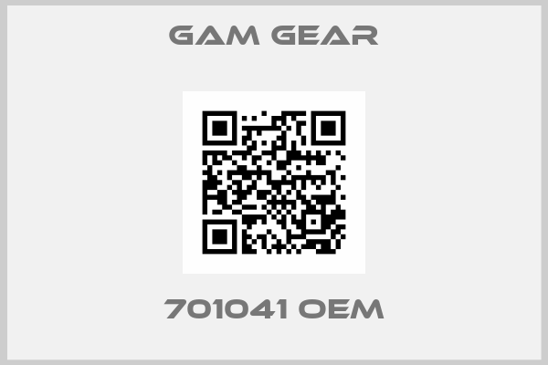 GAM Gear-701041 OEM