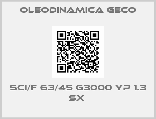 Oleodinamica Geco-SCI/F 63/45 G3000 YP 1.3 SX 