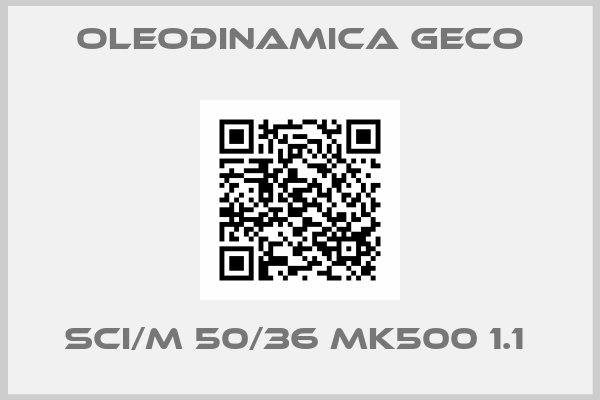 Oleodinamica Geco-SCI/M 50/36 MK500 1.1 