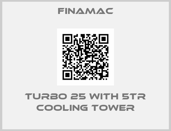 Finamac-TURBO 25 with 5TR cooling tower