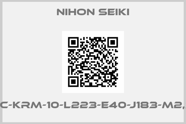 NIHON SEIKI-JC-KRM-10-L223-E40-J183-M2,3