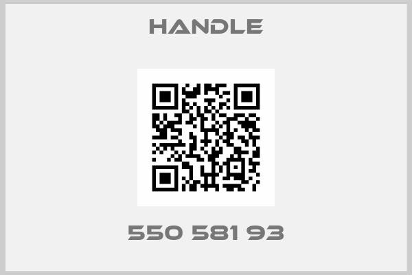 Handle-550 581 93