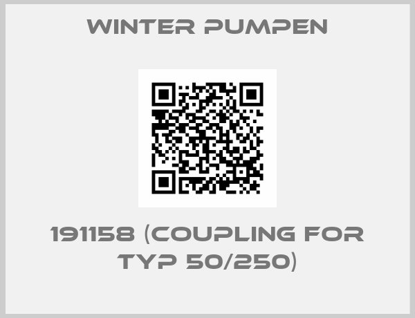 Winter Pumpen-191158 (coupling for Typ 50/250)
