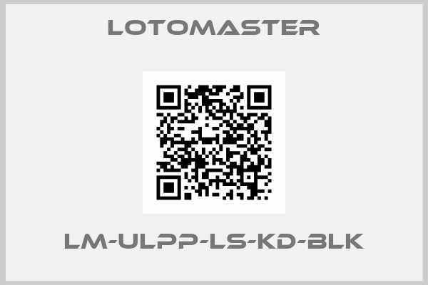 Lotomaster-LM-ULPP-LS-KD-BLK