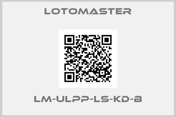 Lotomaster-LM-ULPP-LS-KD-B