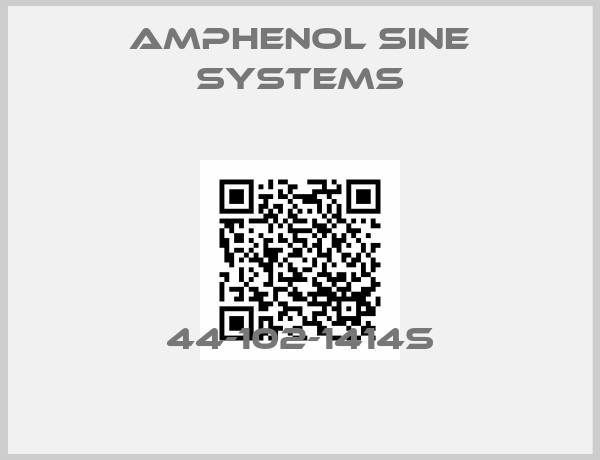 Amphenol Sine Systems-44-102-1414S