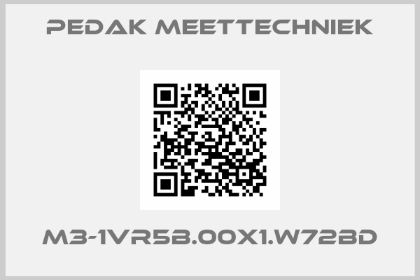 PEDAK MEETTECHNIEK-M3-1VR5B.00X1.W72BD