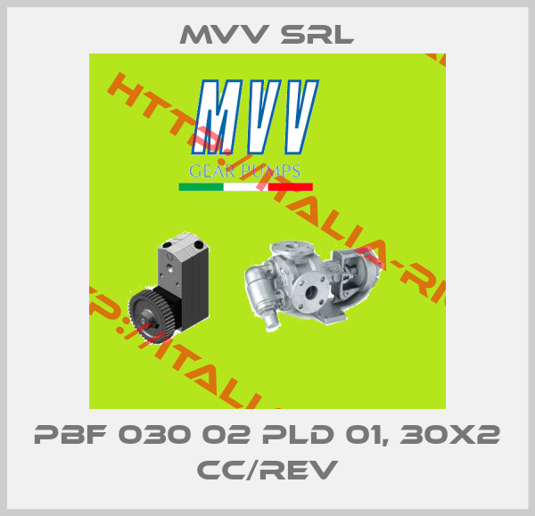 MVV srl-PBF 030 02 PLD 01, 30x2 cc/rev