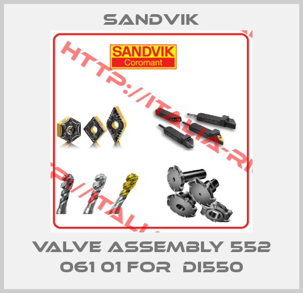 Sandvik-VALVE ASSEMBLY 552 061 01 for  DI550