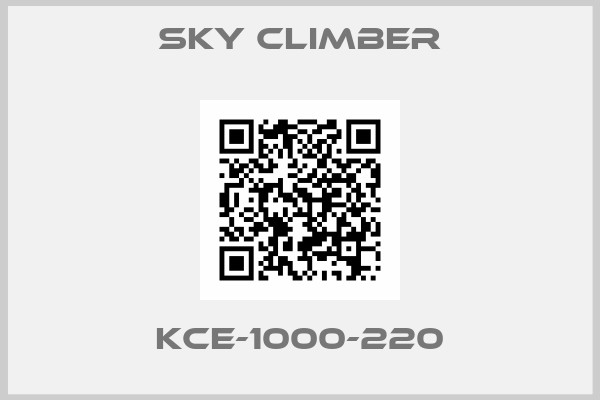 Sky Climber-KCE-1000-220
