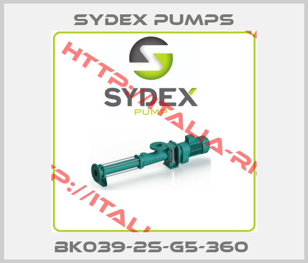 Sydex pumps-BK039-2S-G5-360 