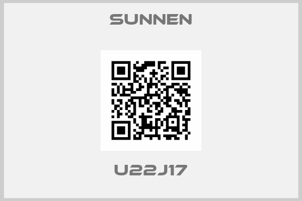 SUNNEN-U22J17