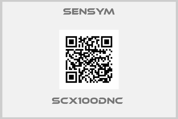 Sensym-SCX100DNC 