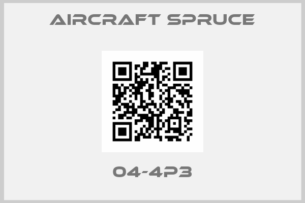 Aircraft Spruce-04-4P3