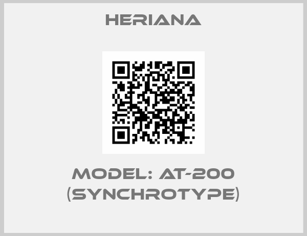 Heriana-Model: AT-200 (SynchroType)