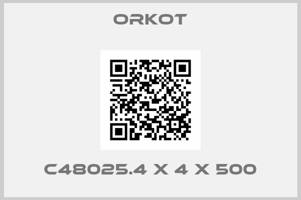 Orkot-C48025.4 X 4 X 500