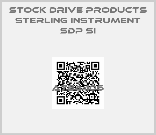 Stock Drive Products Sterling instrument Sdp Si-A7B4-106