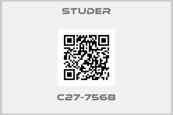 STUDER-C27-7568