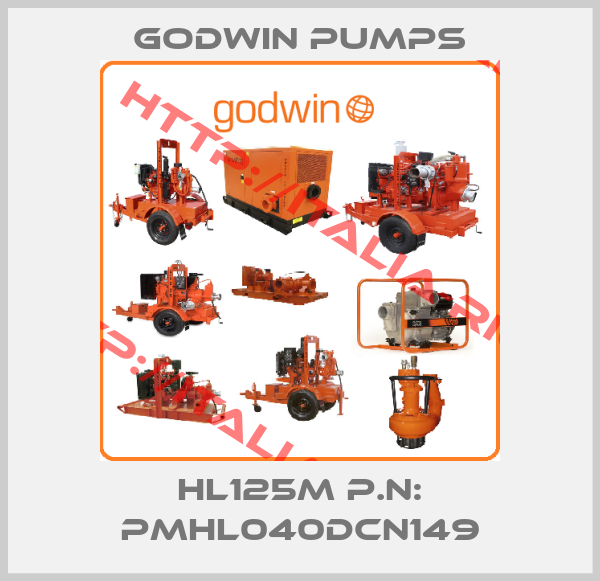 Godwin Pumps-HL125M P.N: PMHL040DCN149