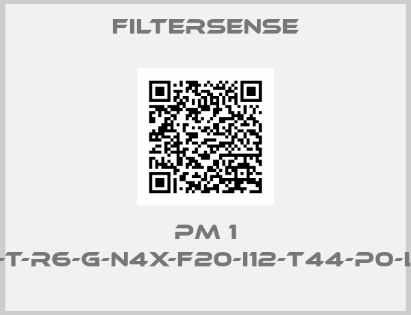 Filtersense-PM 1 PRO-T-R6-G-N4X-F20-I12-T44-P0-L48B