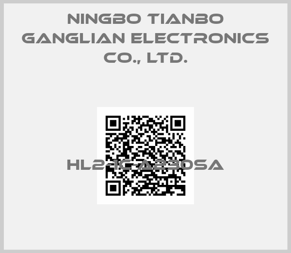 Ningbo Tianbo Ganglian Electronics Co., Ltd.-HL2-1C-A230SA
