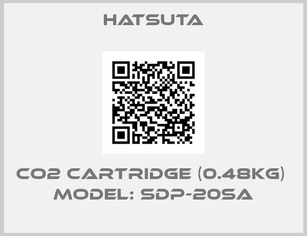Hatsuta-CO2 CARTRIDGE (0.48kg)  Model: SDP-20SA
