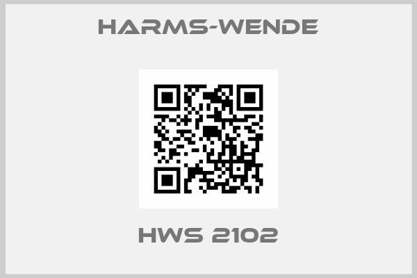Harms-Wende-HWS 2102