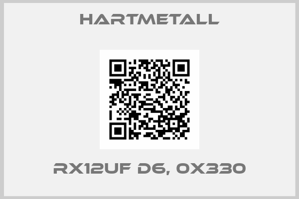 Hartmetall-RX12UF d6, 0x330