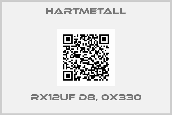 Hartmetall-RX12UF d8, 0x330