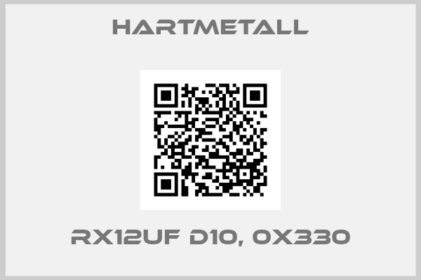 Hartmetall-RX12UF d10, 0x330