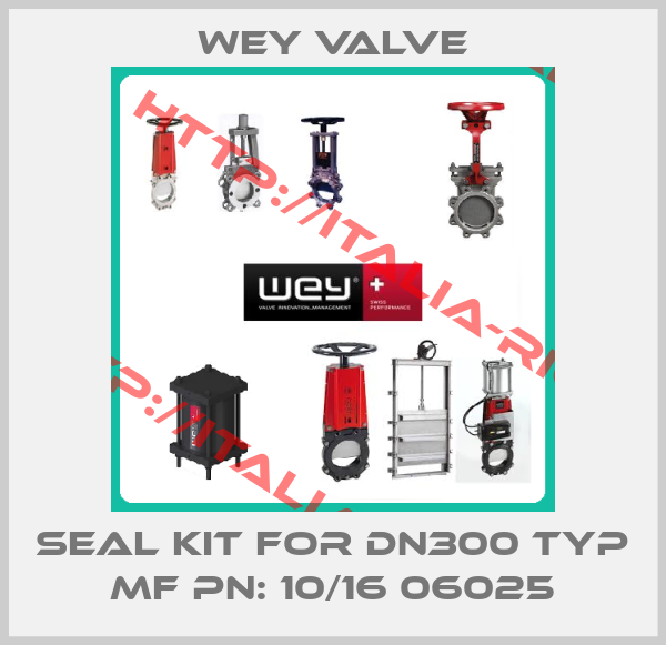 Wey Valve-Seal kit for DN300 Typ MF PN: 10/16 06025