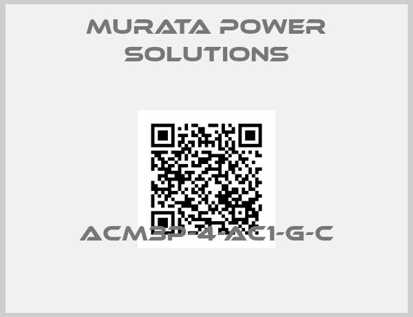 Murata Power Solutions-ACM3P-4-AC1-G-C