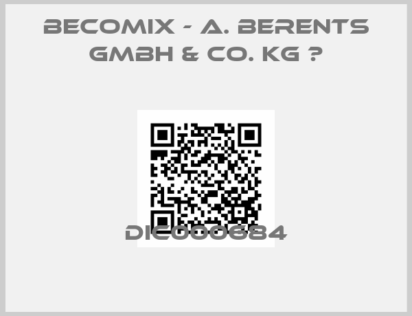 BECOMIX - A. Berents GmbH & Co. KG  -DIC000684