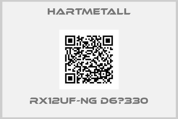 Hartmetall-RX12UF-NG D6х330