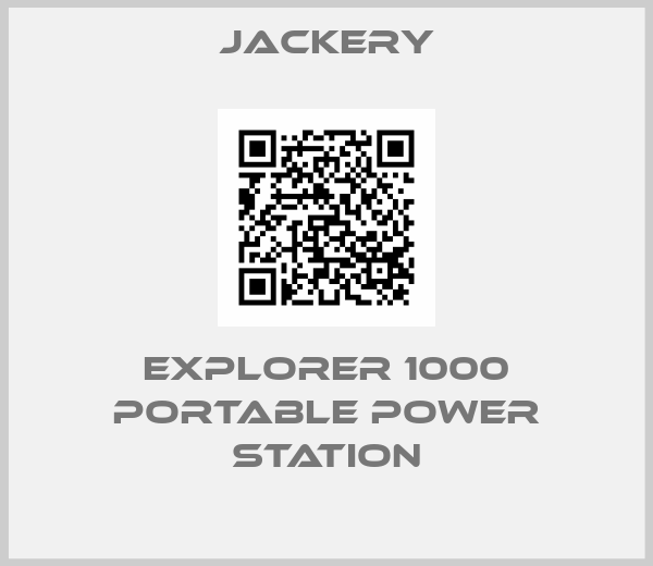Jackery-Explorer 1000 Portable Power Station