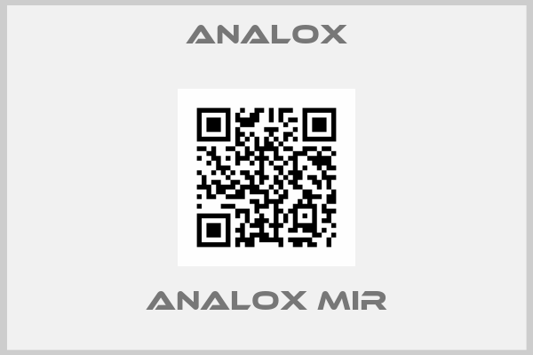 Analox-ANALOX MIR