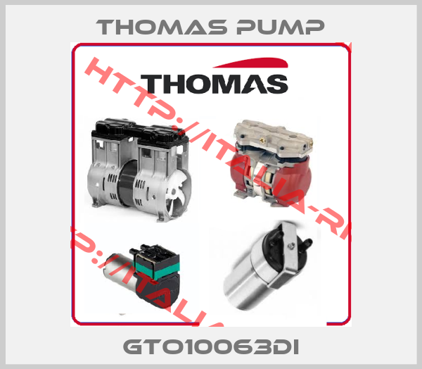 Thomas Pump-GTO10063DI